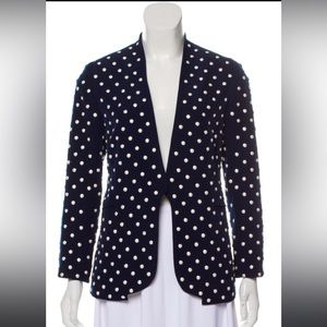 super cute DVF blazer with real pearls all over it!
